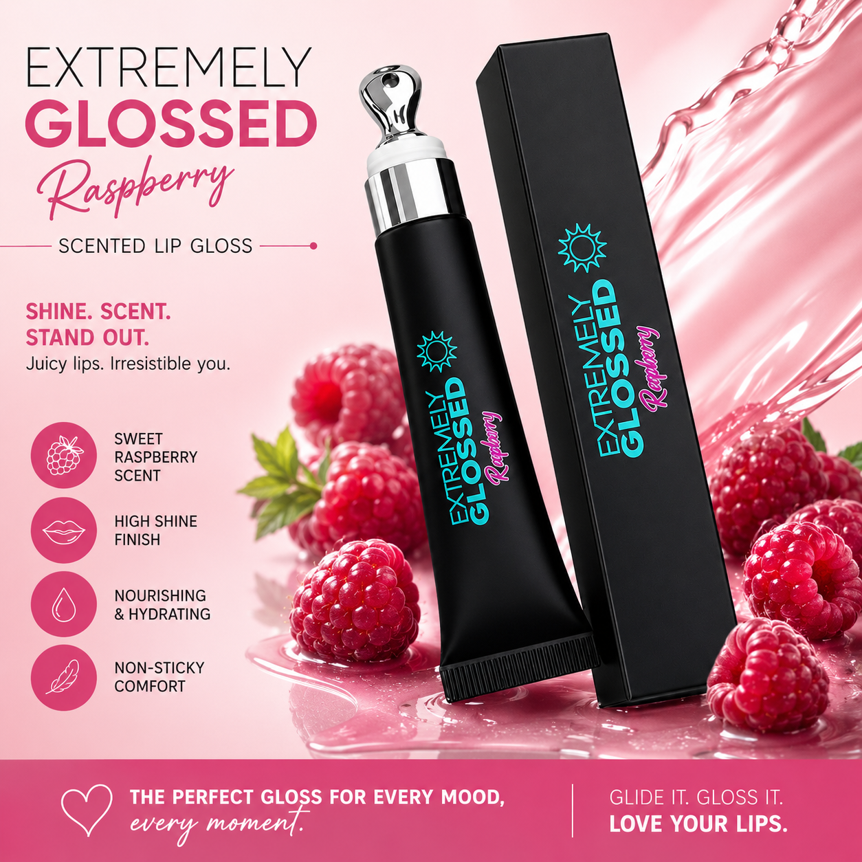 Raspberry Lip Gloss