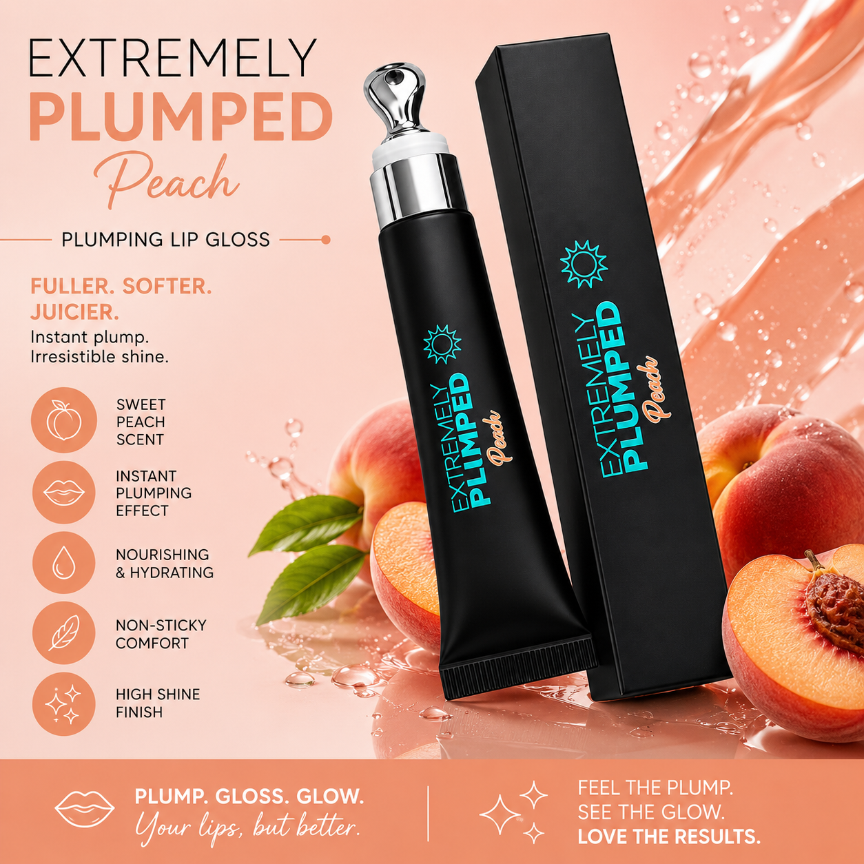 Peach Plumling Lip Gloss